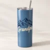 Grandpa Trail 20 oz Skinny Tumbler — main design mockup