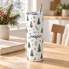 Winter Names 20 oz Skinny Tumbler — lifestyle design mockup