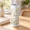 Mama Meadow 20 oz Skinny Tumbler — lifestyle design mockup