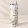Mama Meadow 20 oz Skinny Tumbler — main design mockup