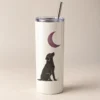 Pet Moon 20 oz Skinny Tumbler — main design mockup