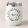 Evening Vine 12 oz Wine Tumbler — main design mockup